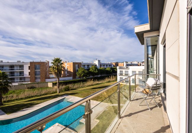 Apartamento em São Martinho do Porto - Estrela do Mar - Com vista para a piscina  Apartamento em São Martinho do Porto - Estrela do Mar - Com vista para a piscina