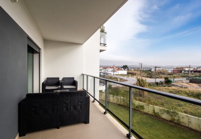 Apartamento em São Martinho do Porto - Wave of happiness- Com vista para a piscina  Apartamento em São Martinho do Porto - Wave of happiness- Com vista para a piscina