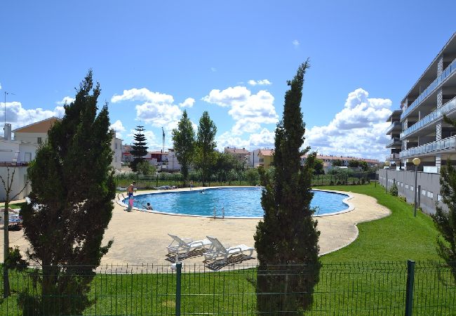 Ferienwohnung in São Martinho do Porto -  Sunshine - Com vista para a piscina