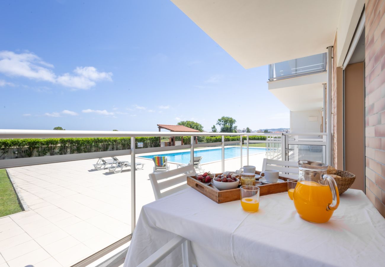 Ferienwohnung in São Martinho do Porto - Carmona A com vista para a piscina