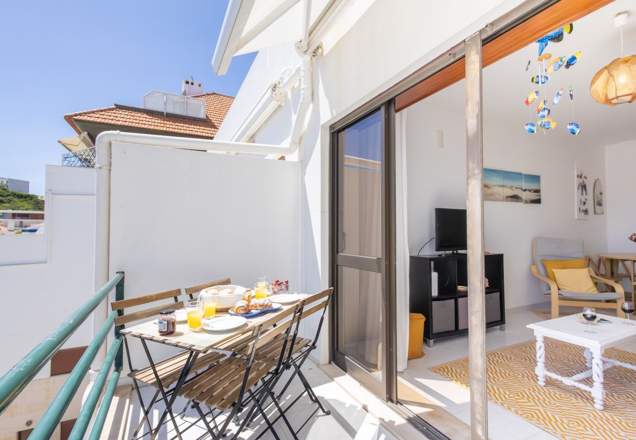 Ferienwohnung in São Martinho do Porto - Baía - with a bay view